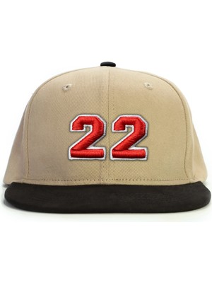 PataCute 22 Numara Kabartmalı Snapback Şapka