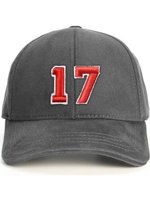 PataCute 17 Numara Kabartmalı Baseball Şapka