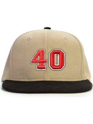 PataCute 40 Numara Kabartmalı Snapback Şapka