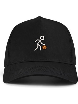 PataCute Minimal Basketbol Kalıplı Baseball Şapka
