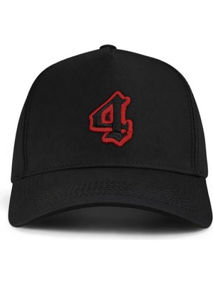 PataCute 4 Numara Kalıplı Baseball Şapka