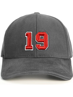 PataCute 19 Numara Kabartmalı Baseball Şapka