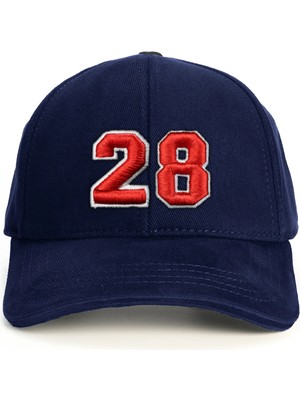 PataCute 28 Numara Kabartmalı Baseball Şapka