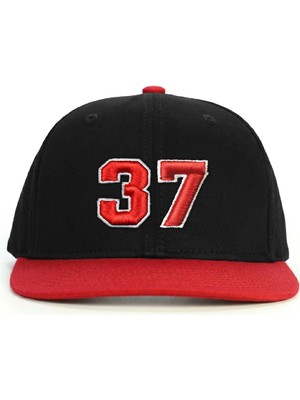 PataCute 37 Numara Kabartmalı Snapback Şapka
