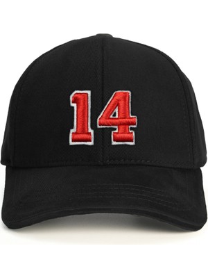 PataCute 14 Numara Kabartmalı Baseball Şapka