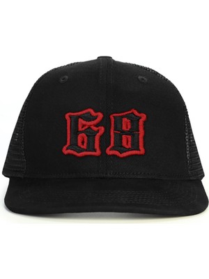 PataCute 68 Numara (Kabartmalı) Snapback Şapka