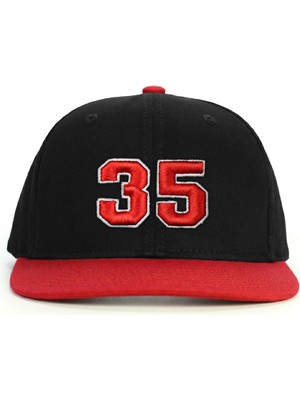 PataCute 35 Numara Kabartmalı Snapback Şapka