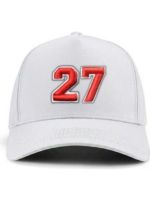 PataCute 27 Numara Kabartmalı Kalıplı Baseball Şapka