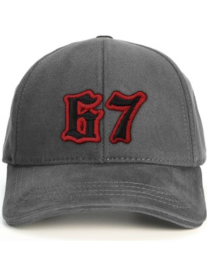 PataCute 67 Numara (Kabartmalı) Baseball Şapka