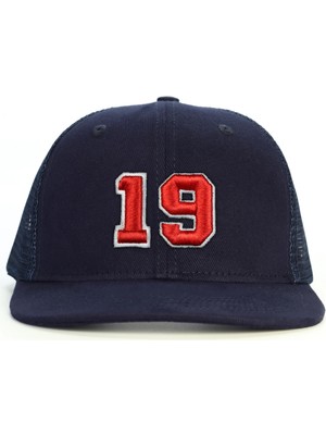 PataCute 19 Numara Kabartmalı Snapback Şapka