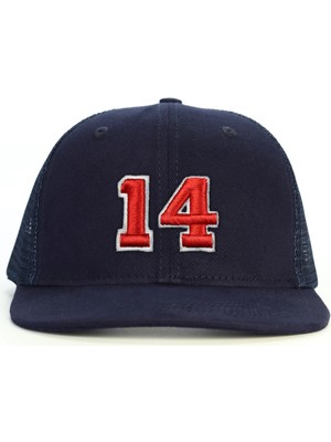 PataCute 14 Numara Kabartmalı Snapback Şapka