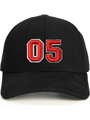 PataCute 05 Numara Kabartmalı Baseball Şapka