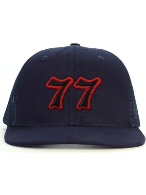 PataCute 77 Numara (Kabartmalı) Snapback Şapka