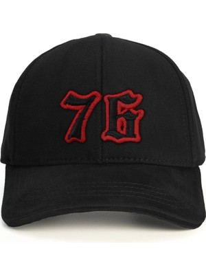 PataCute 76 Numara (Kabartmalı) Baseball Şapka