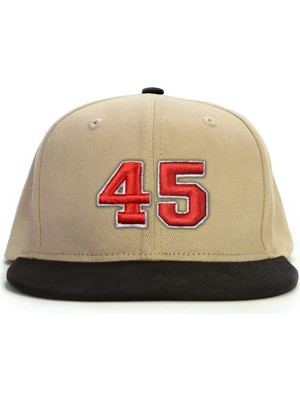 PataCute 45 Numara Kabartmalı Snapback Şapka