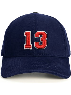 PataCute 13 Numara Kabartmalı Baseball Şapka
