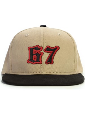 PataCute 67 Numara Snapback Şapka
