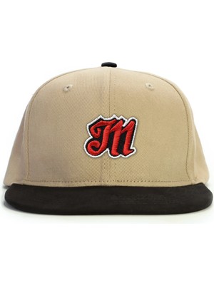 M Harf Snapback Şapka