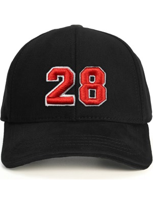 PataCute 28 Numara Kabartmalı Baseball Şapka