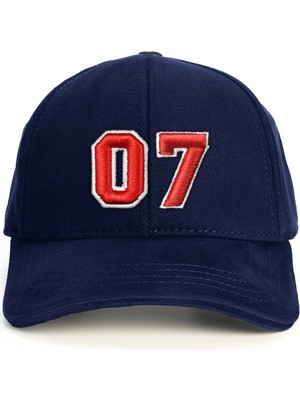 PataCute 07 Numara Kabartmalı Baseball Şapka