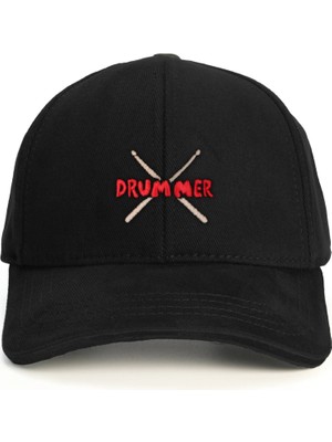 Baterist Drummer Stick Baseball Şapka