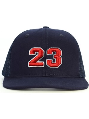 PataCute 23 Numara Kabartmalı Snapback Şapka