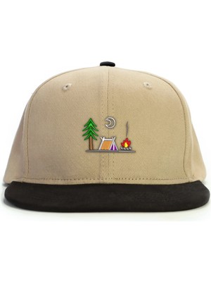 PataCute Kampçı - Camping Snapback Şapka