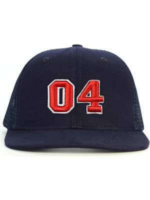 PataCute 04 Numara Kabartmalı Snapback Şapka