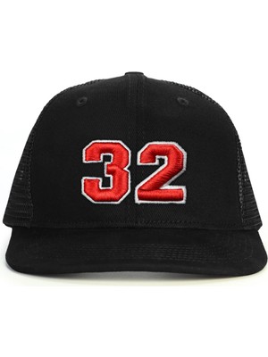 PataCute 32 Numara Kabartmalı Snapback Şapka