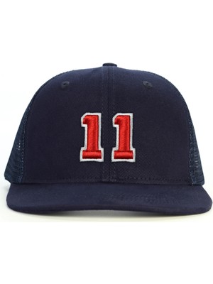 PataCute 11 Numara Kabartmalı Snapback Şapka