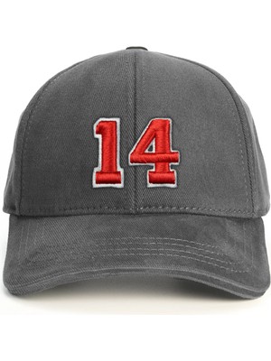 PataCute 14 Numara Kabartmalı Baseball Şapka