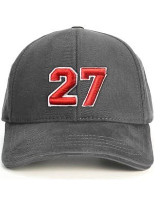 PataCute 27 Numara Kabartmalı Baseball Şapka