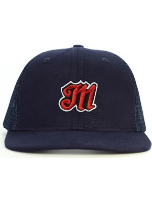 M Harf Snapback Şapka