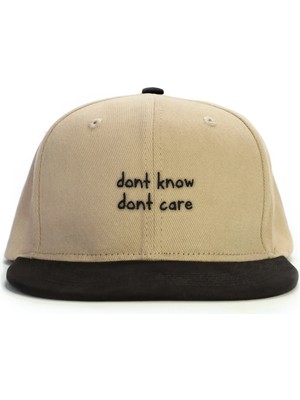 Bilmiyorum Umrumda da Değil Snapback Şapka
