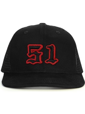 PataCute 51 Numara (Kabartmalı) Snapback Şapka