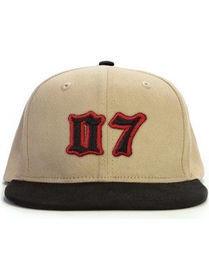 07 Numara Snapback Şapka