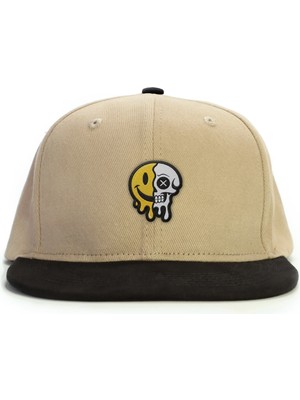 Simley Skull Snapback Şapka