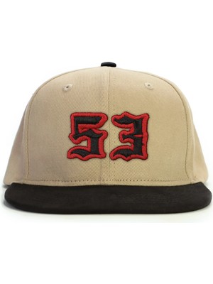 PataCute 53 Numara Snapback Şapka