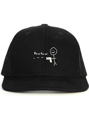 Pew Pew Snapback Şapka