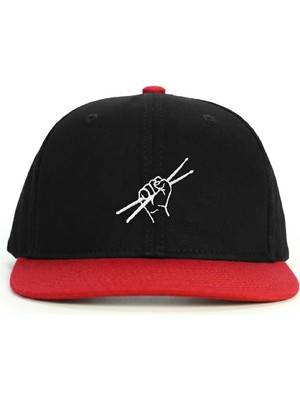 Baterist Drumsticks Snapback Şapka