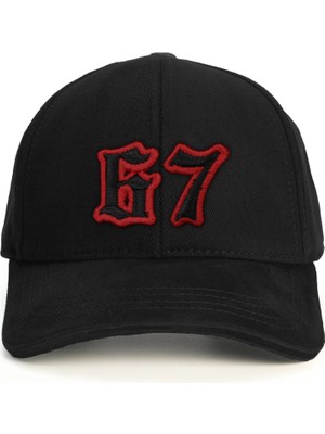 PataCute 67 Numara (Kabartmalı) Baseball Şapka
