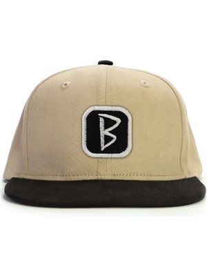 B Patch Snapback Şapka