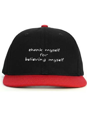 Thank Myself for Believing Myself Snapback Şapka