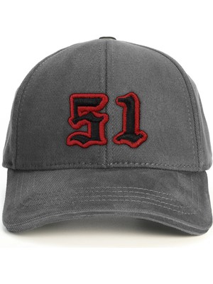 PataCute 51 Numara (Kabartmalı) Baseball Şapka