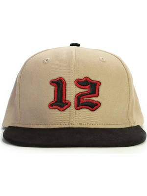 12 Numara Snapback Şapka