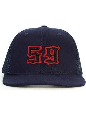 PataCute 59 Numara (Kabartmalı) Snapback Şapka