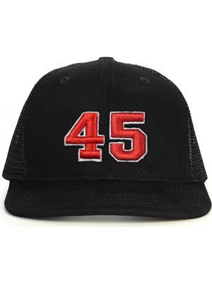 PataCute 45 Numara Kabartmalı Snapback Şapka