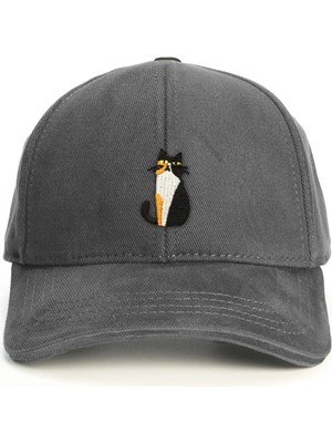 3 Renkli Kedi Calico Baseball Şapka