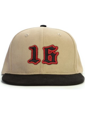 16 Numara Snapback Şapka