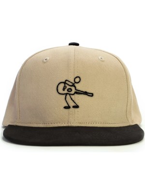 Minimal Gitarist Snapback Şapka